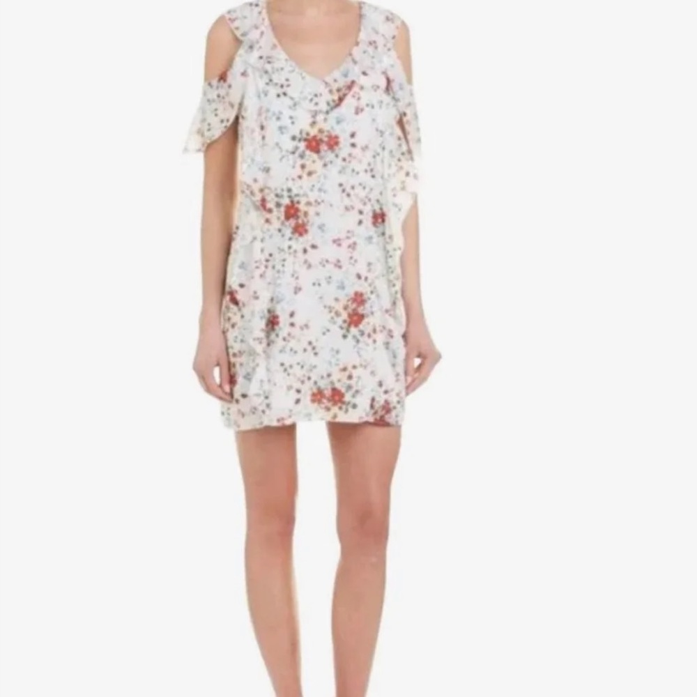 Parker spring ditsy mini dress